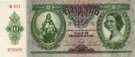 1936. 10P (8x) sorszámkövetőek is T:I,I-