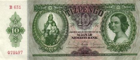 1936. 10P (8x) sorszámkövetőek is T:I,I-