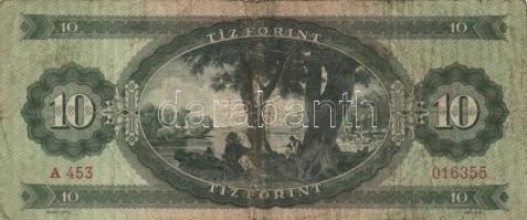 1947. 10Ft T:III- + 1957. 10Ft + 1962. 10Ft + 1969. 10Ft (3x) T:II-,III