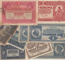 1917. 2K T:III + 1920. 20f + 50f (3x) + 1K (3x) T:III,III- + 1920. 2K T:I-