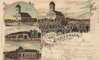 Zichyfalva litho (small tear)