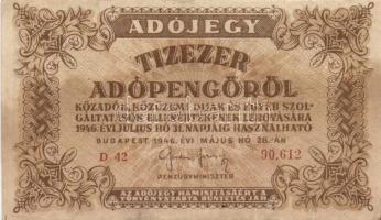 1946. 10.000AP (3x) + 50.000AP (2x) + 100.000AP (6x) + 500.000AP (2x) + 10.000.000AP + 100.000.000AP (2x) T:II-,III,III-,IV