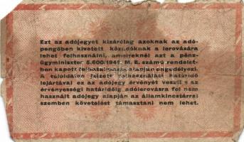 1946. 10.000AP (3x) + 50.000AP (2x) + 100.000AP (6x) + 500.000AP (2x) + 10.000.000AP + 100.000.000AP...