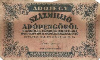 1946. 10.000AP (3x) + 50.000AP (2x) + 100.000AP (6x) + 500.000AP (2x) + 10.000.000AP + 100.000.000AP...