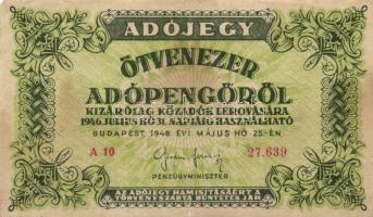 1946. 10.000AP (3x) + 50.000AP (2x) + 100.000AP (6x) + 500.000AP (2x) + 10.000.000AP + 100.000.000AP...
