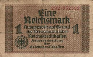 Német Birodalom/Császárság 1910. 1000M hétjegyű sorszám,kék selyemszál + Német 3. Birodalom 1933. 50...