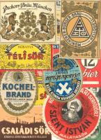 15 db régi sörcímke / beer labels