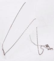 Ezüst (Ag.) nyaklánc, s:3 g/ Silver necklace