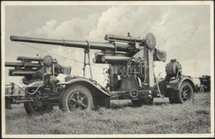 Military WWII, German artillery truck