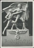 1938 Reichsparteitag, relief, NS Propaganda So.Stpl (EK)