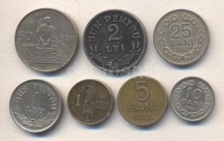 Románia 1924. 1L + 2L + 1939. 1L + 1952-1955. 5B + 10B + 25B + 50B T:2,2-
Romania 1924. 1 Leu + 2 Le...