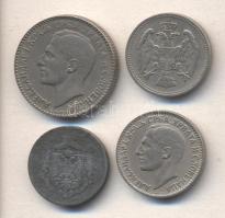Szerbia 1912. 10P + Jugoszlávia 1920. 10P Zn + 1925. 1D + 2D T:2,3 Serbia 1912. 10 Para + Yugoslavia 1920. 10 Para Zn + 1925. 1 Dinar + 2 Dinara C:XF,F