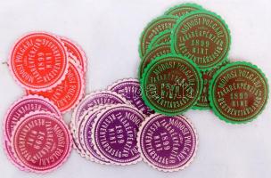 20db levélzáró 4 klf színben: Módosi Polgári Takarékpénztár Rt.