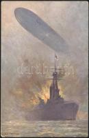 Zeppelin, battleship s: W. Malchin (Rb)