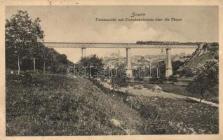 Znojmo, railway bridge over the Thaya (b)