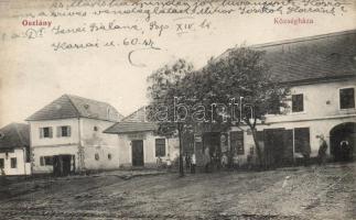 Oszlány the shops of Albert Jedlicska and Sándor Fürst