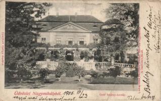 Nagymihály Sztáray castle (fa)