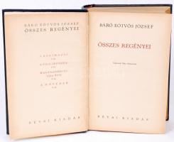 Eötvös József összes regényei, Voinovits Géza előszavával. Aranyozott egészvászon kötésben. Szép áll...