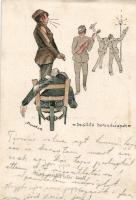 Studentika, selmeci diákélet, s: Bartha L. (small tear)