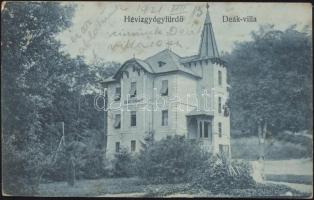 Hévíz-Gyógyfürdő Deák-villa (fl)