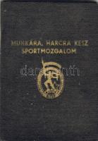 1949 Munkára harcra kész sportmozgalom igazolvány