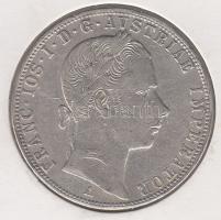 Ausztria 1858A 1Fl Ag "Ferenc József" T:1-,2 Austria 1858A 1 Florin Ag "Franz Joseph" C:AU,XF