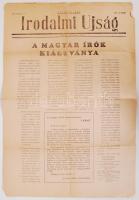 1956. okt. 23. Irodalmi Újság: A magyar írók kiáltványa a Magyar Írók Szövetségétől