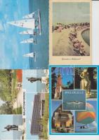 28 db modern, balatoni képeslap