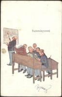 Studentika, humour s: Schönpflug