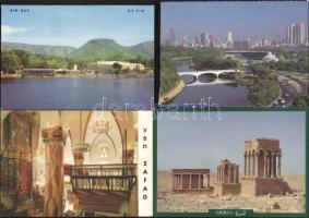 57 db modern, tengerentúli városképes lap