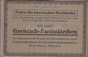 Garmisch-Partenkirchen leporello booklet with 20 cards