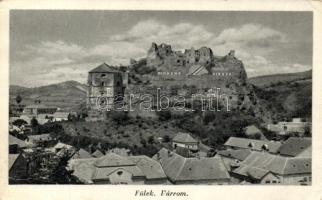 Fülek castle ruins with irredenta (EK)