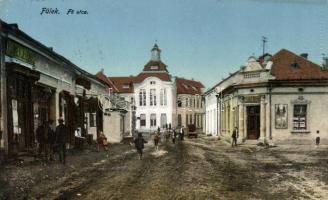 Fülek Main street, Shop of Krámer Jeremiás (EK)