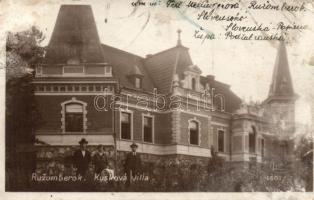 Rózsahegy Kusková villa (EK)