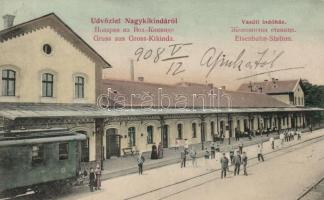 Nagykikinda railway station (wet damage)