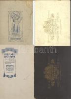 cca 1860-1890 6 db közepes méretű keményhátú fotó / vintage photos 12x17 cm