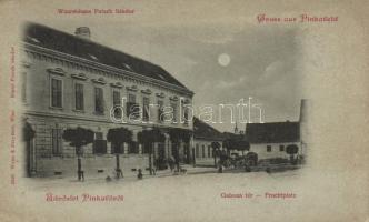 Pinkafő corn market, the shop of Sándor Putsch (EK)