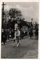Komárom entry of the Hungarian troops, Horthy, So.Stpl