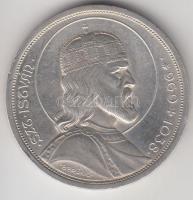 1938. 5P Ag "Szent István" T:2