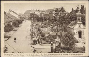 Érsekújvár Széchenyi street, petrol station