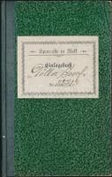 Ausztria 1902. Betétkönyv "Sparcasse in Melk" T:kiváló állapotban Austria 1902. "Sparcasse in Melt" depositor's book in excellent condition