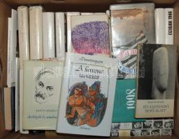 Nagy ládányi könyvtétel 41db vegyes témájú kötettel