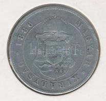 1886KB 1Ft Ag "Barokk címer" T:3