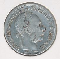 1891KB 1Ft Ag "Fiume címer" T:2-