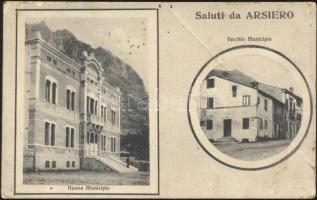 Arsiero the old and new town hall (fa)