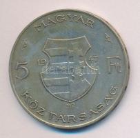 1947. 5Ft Ag "Kossuth" T:2-