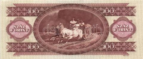 1980. 100Ft vágáshibás T:I