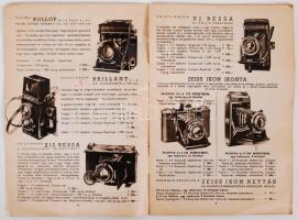 1936-1938 HAFA fotócikkek, fényképeszőgépek és rádiók katalógusa 2 db