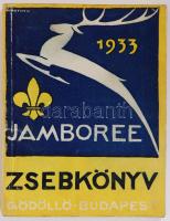 1933 Gödöllő Jamboree zsebkönyv 128p. kihajtható térképpel