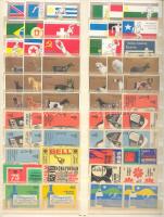 158db vegyes gyufacímke sorozatokkal